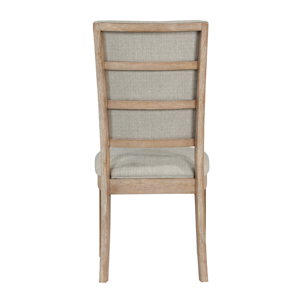 Aberdeen Textured Dining Room Side Chair, set of 2 in Beige. Picture 3