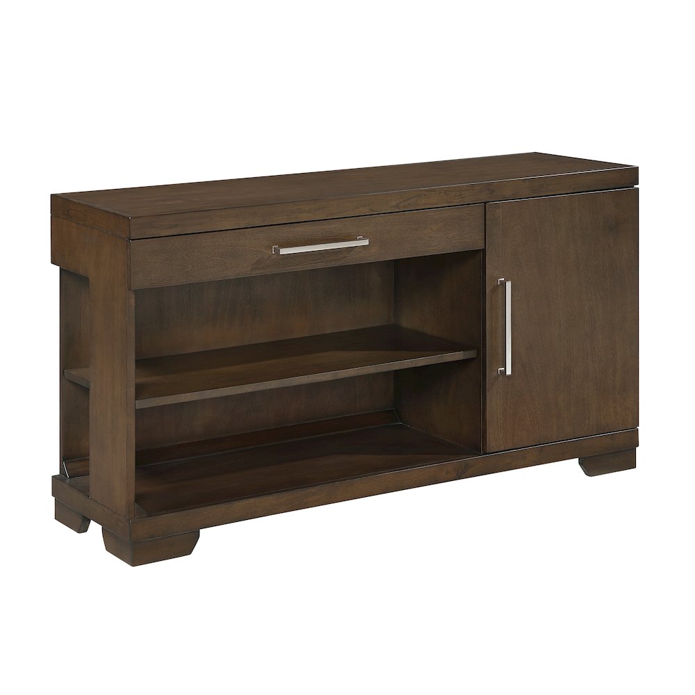 Duncan Asian Hardwood Sofa Table in Espresso. Picture 1