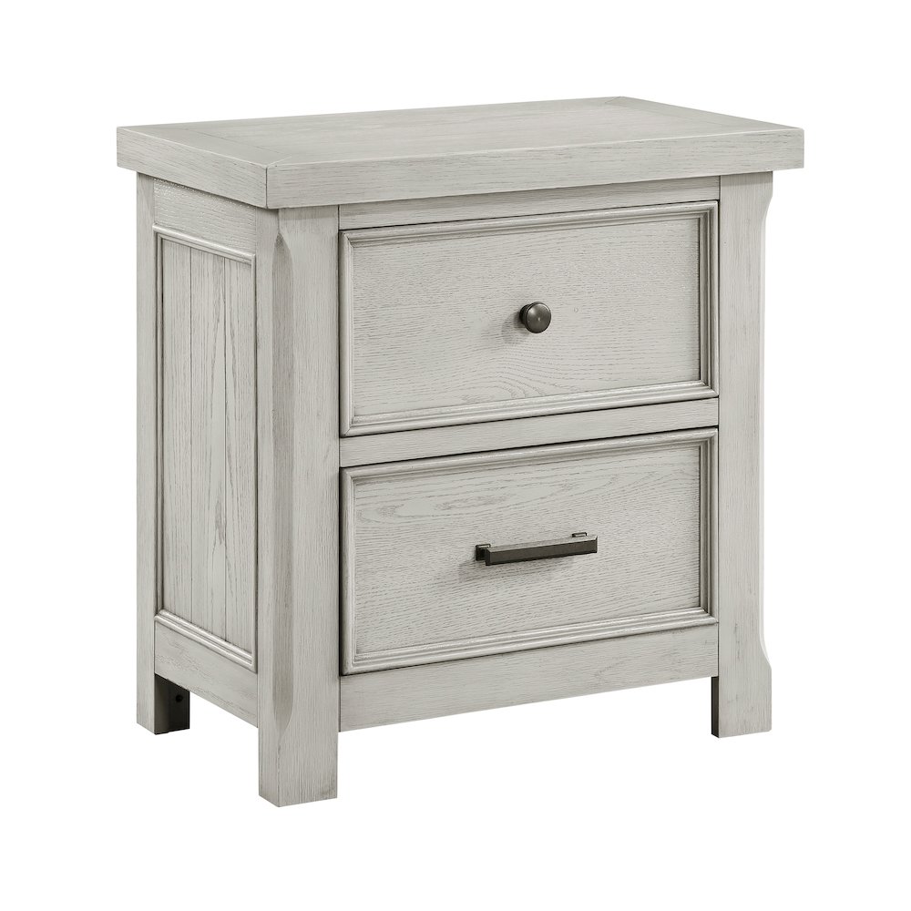 Providence Acacia Night Stand in Antique White. Picture 1