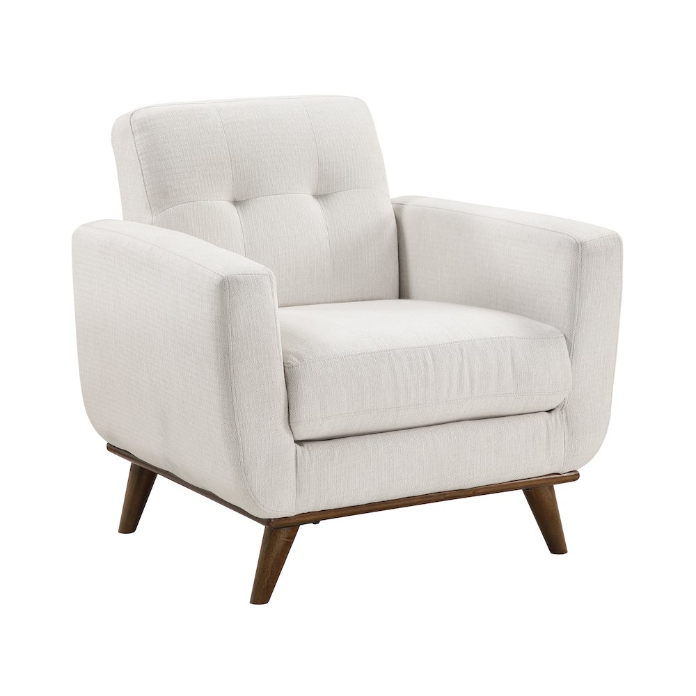 Martina Textured 3pc Set: Sofa, Love, Chair in Beige. Picture 1