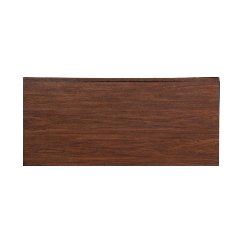 Frolic Poplar Writing Desk in Brown. Picture 5