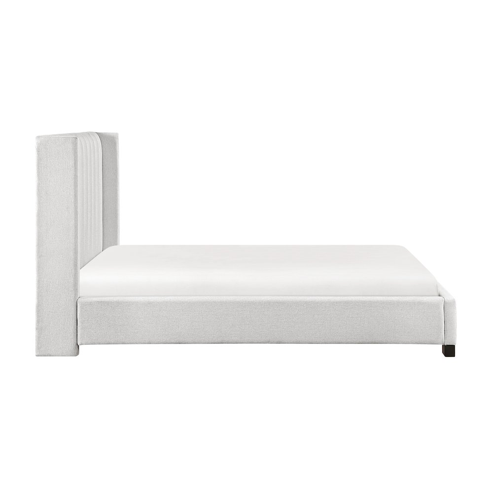 Emerson Textured Queen Bed in a Box in Beige. Picture 9