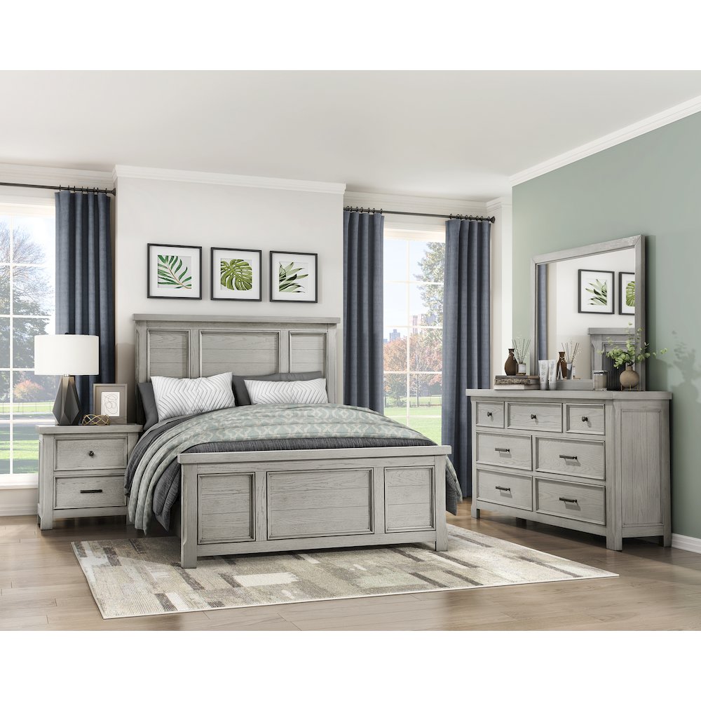 Providence Acacia Night Stand in Antique White. Picture 2