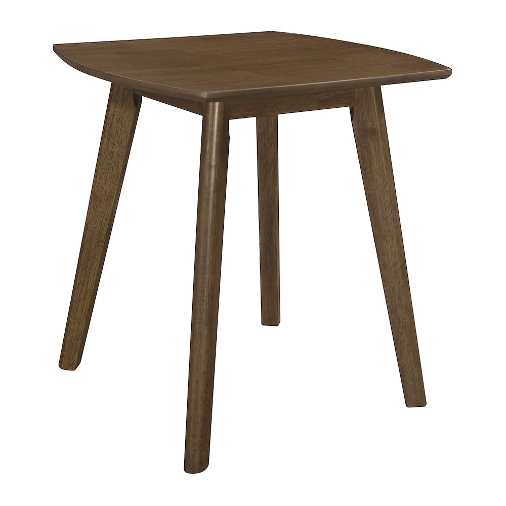 Damala Rubberwood 3-Piece Occasional Tables in Walnut. Picture 3