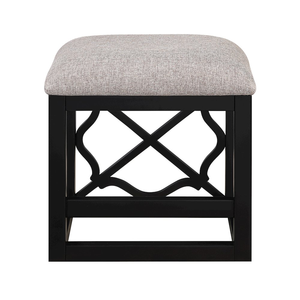 Salina Textured 3-Piece Pack Desks with Stool Set in Light Brown. Picture 11