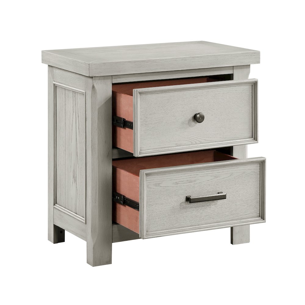 Providence Acacia Night Stand in Antique White. Picture 5