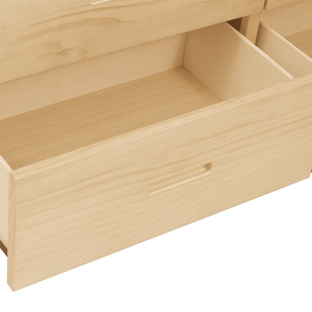 Bartly Pine Dresser in Natural Pine. Picture 6
