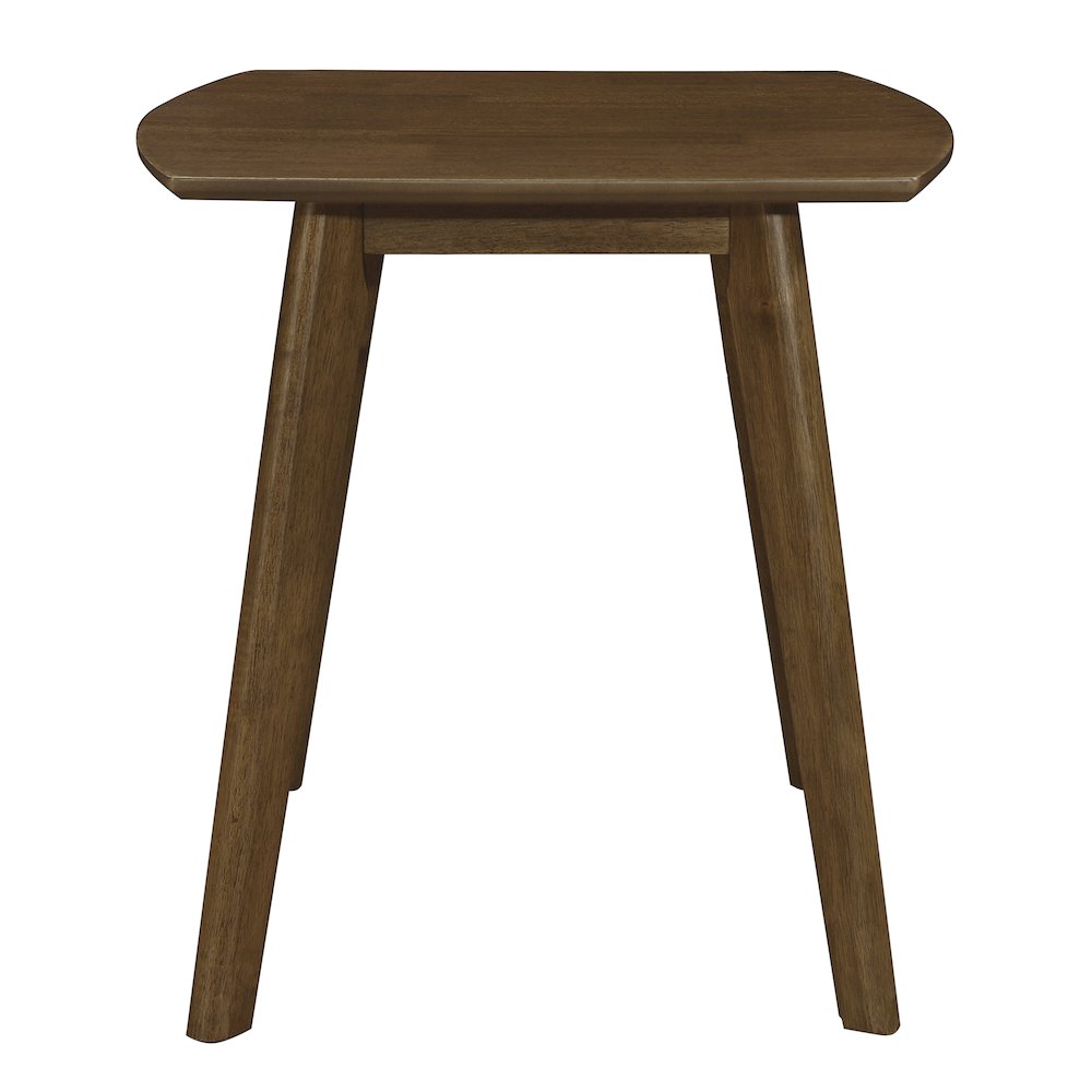 Damala Rubberwood 3-Piece Occasional Tables in Walnut. Picture 6