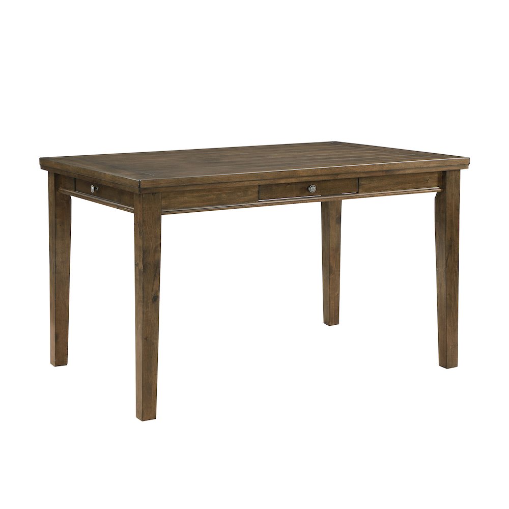 Tigard Wood Counter Height Dining Room Table  in Cherry. Picture 1