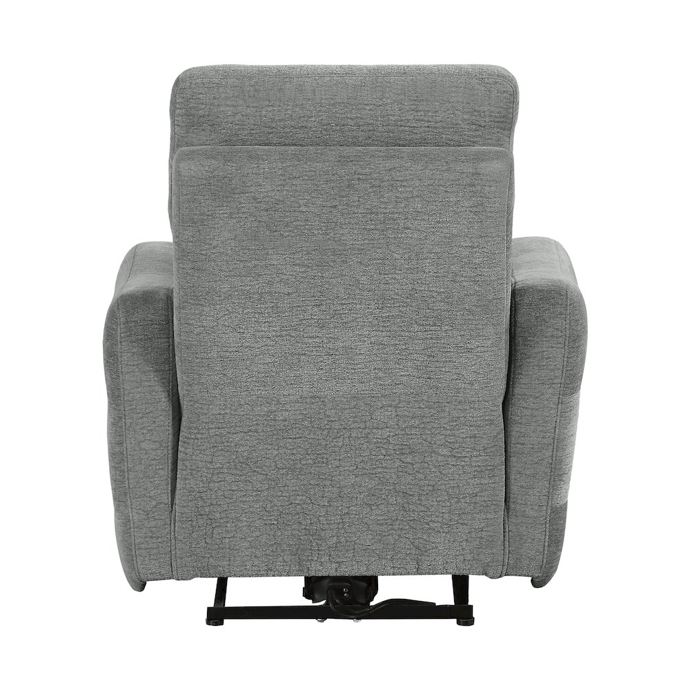 Edition Chenille Power Reclining Chair In Gray. Picture 3