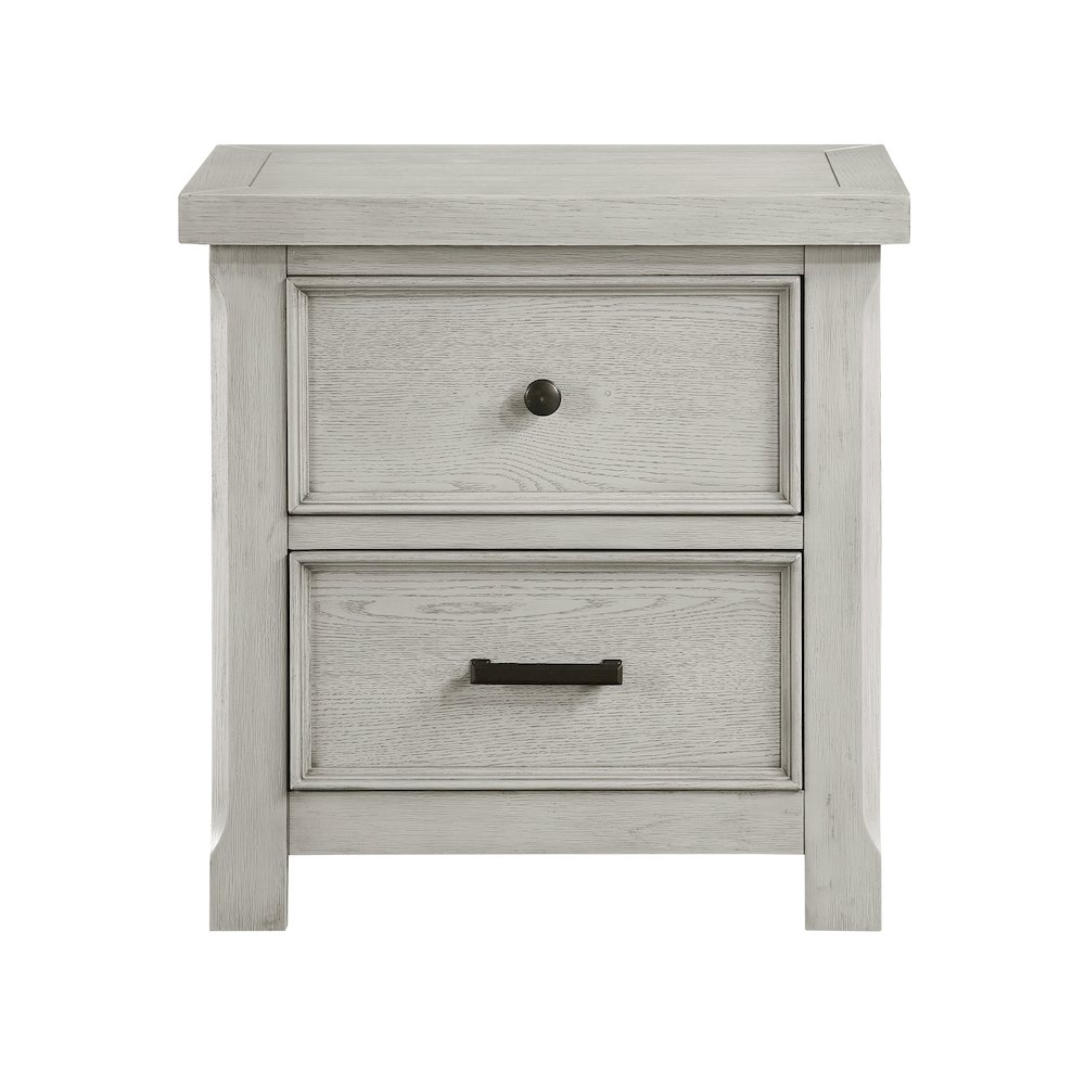 Providence Acacia Night Stand in Antique White. Picture 3