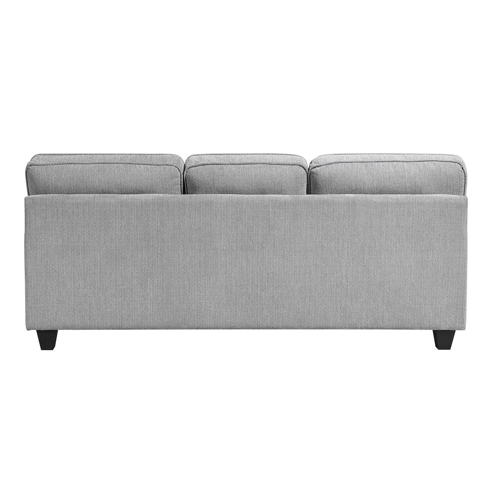 Bennett Chenille Sofa in Gray. Picture 3