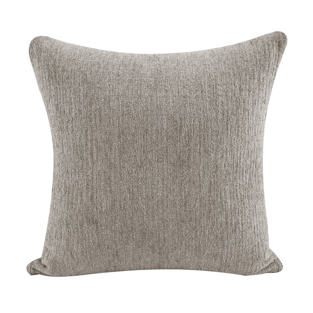 Frances Chenille Love Seat in Taupe. Picture 8