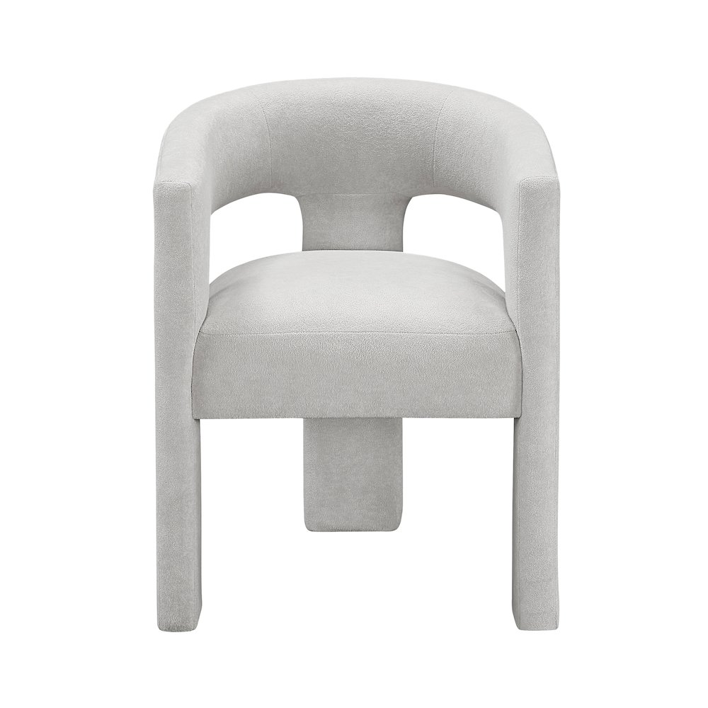 Marais Boucle Dining Chairs, Set of 2 in Light Gray. Picture 5