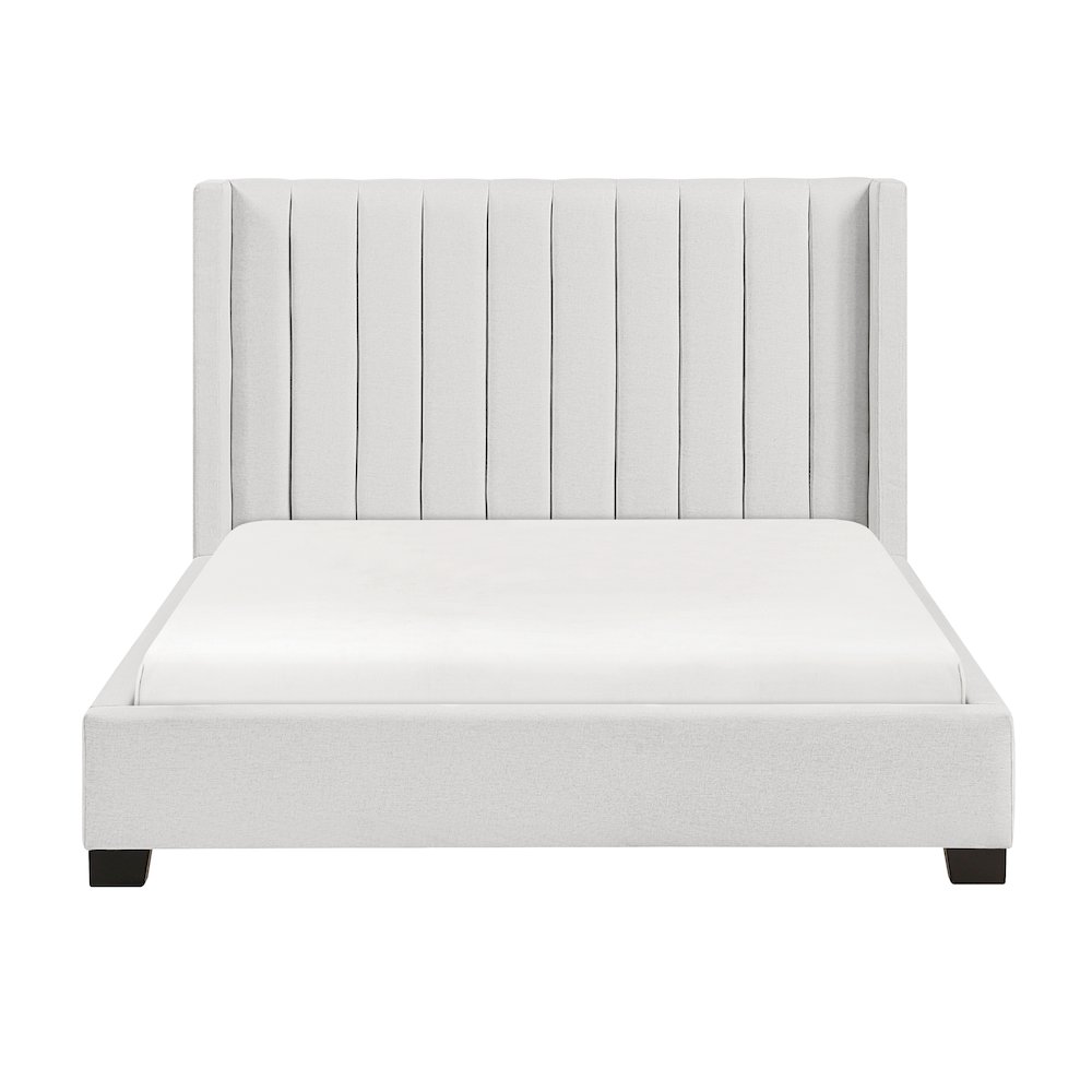 Emerson Textured Queen Bed in a Box in Beige. Picture 6