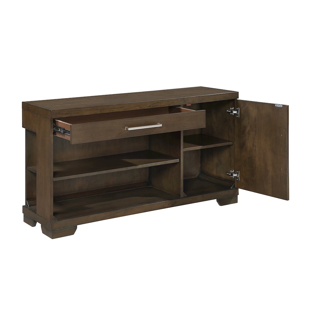 Duncan Asian Hardwood Sofa Table in Espresso. Picture 6