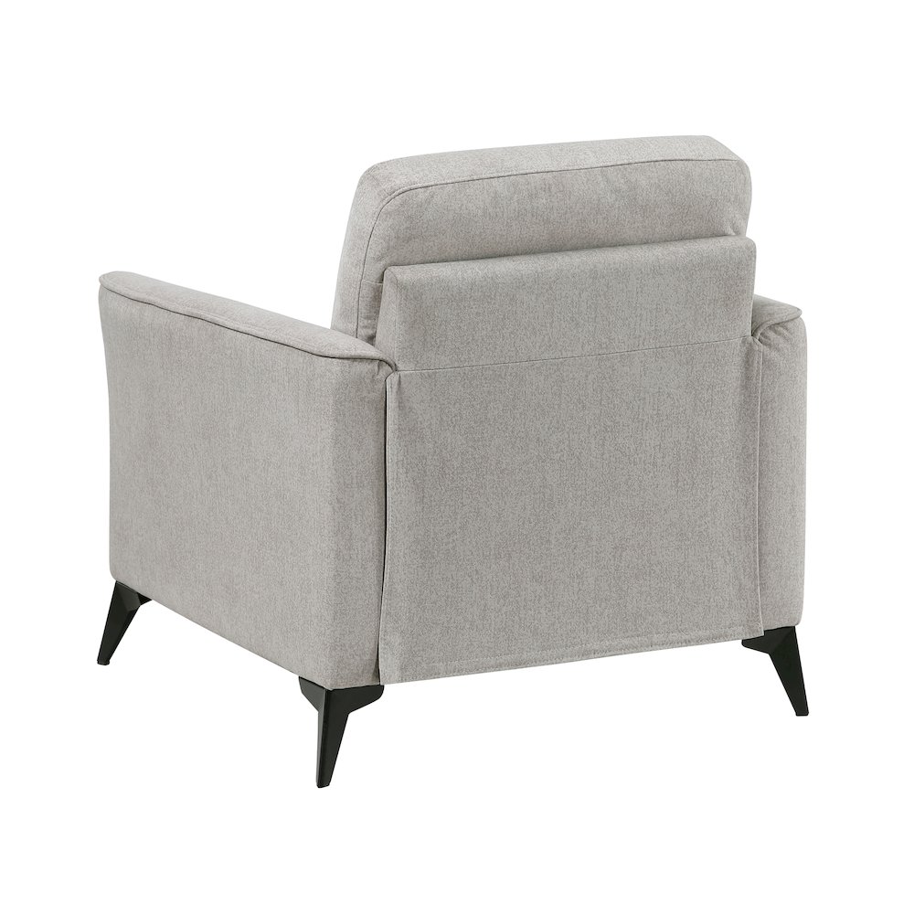 Tellot Microfiber Chair in Tan. Picture 5