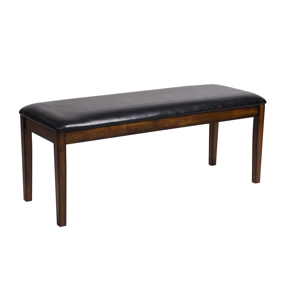 Delmar Asian Hardwood 6-Piece Pack Dinette Set in Espresso. Picture 4