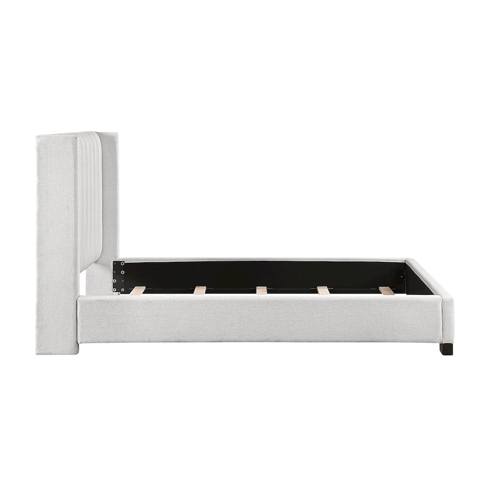 Emerson Textured Queen Bed in a Box in Beige. Picture 10