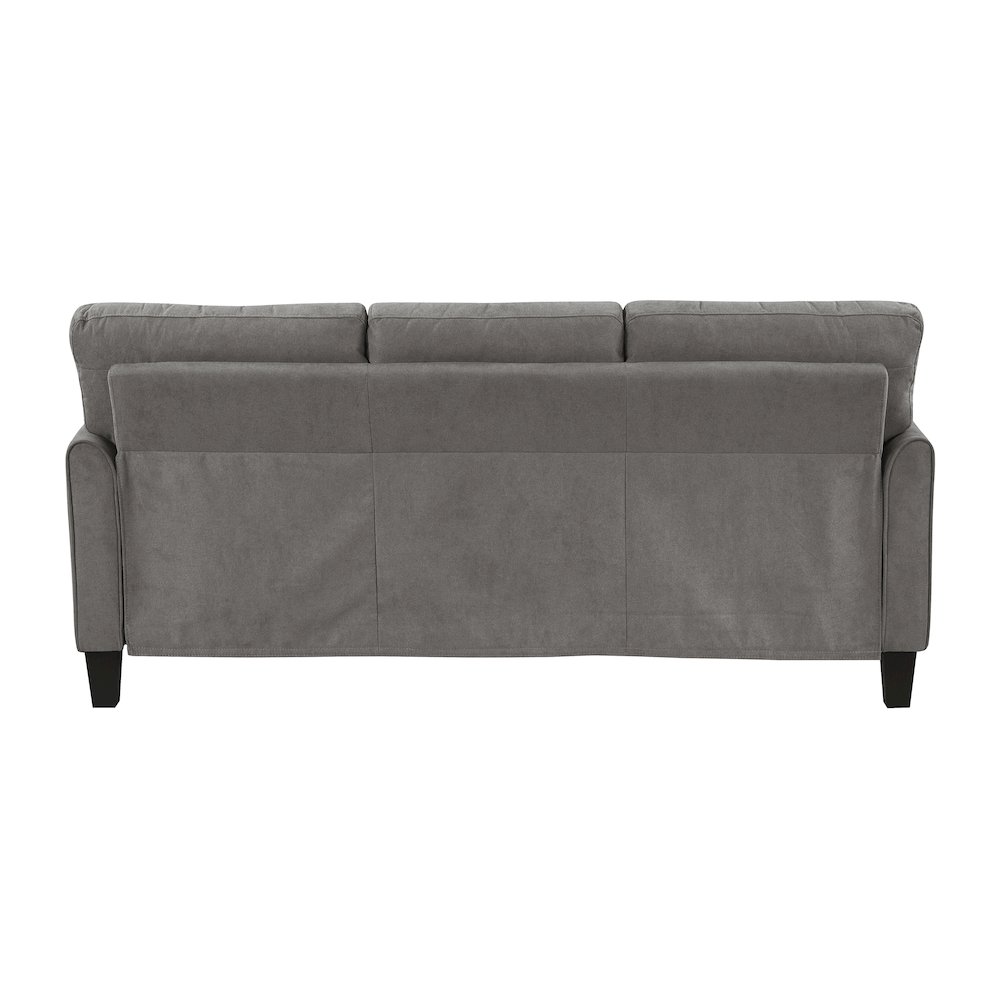 Aliana Textured 3pc Set: Sofa, Loveseat, Chair in Chocolate. Picture 8