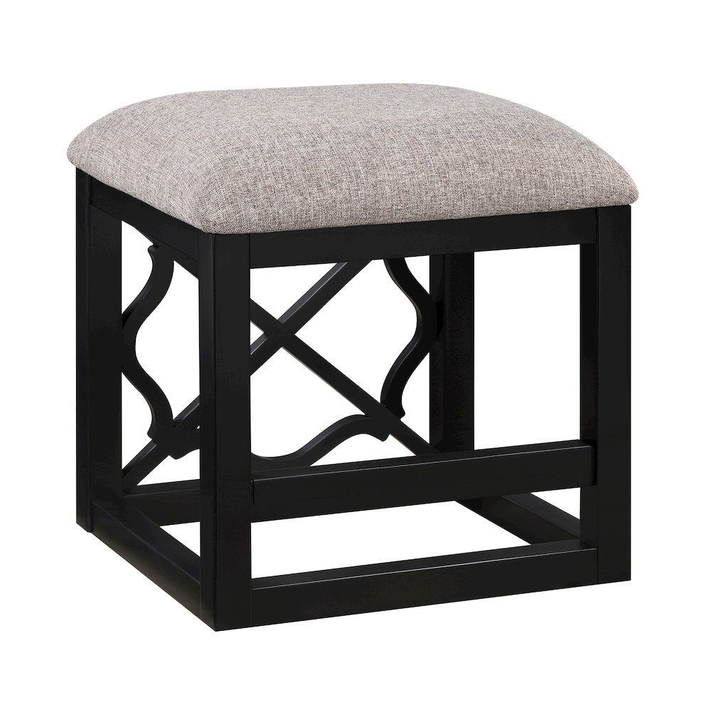 Salina Textured 3-Piece Pack Desks with Stool Set in Light Brown. Picture 1