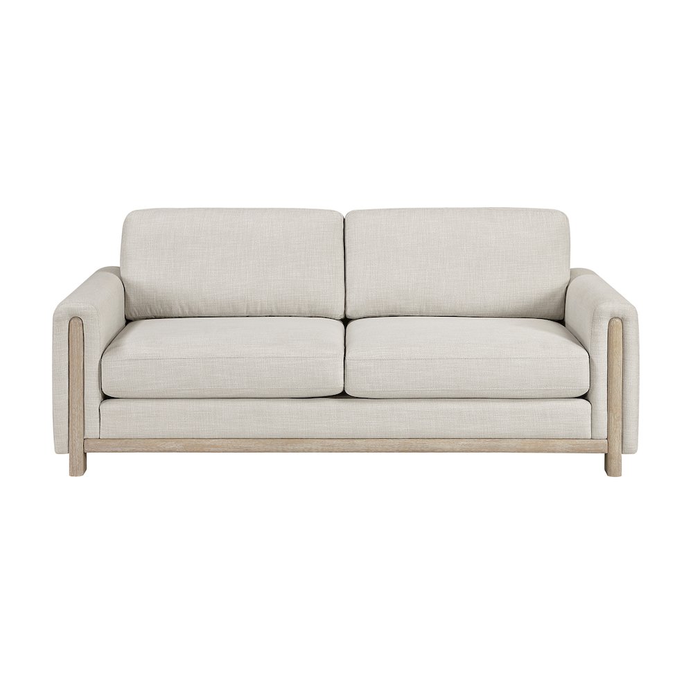 Echo Textured Sofa in Beige. Picture 4