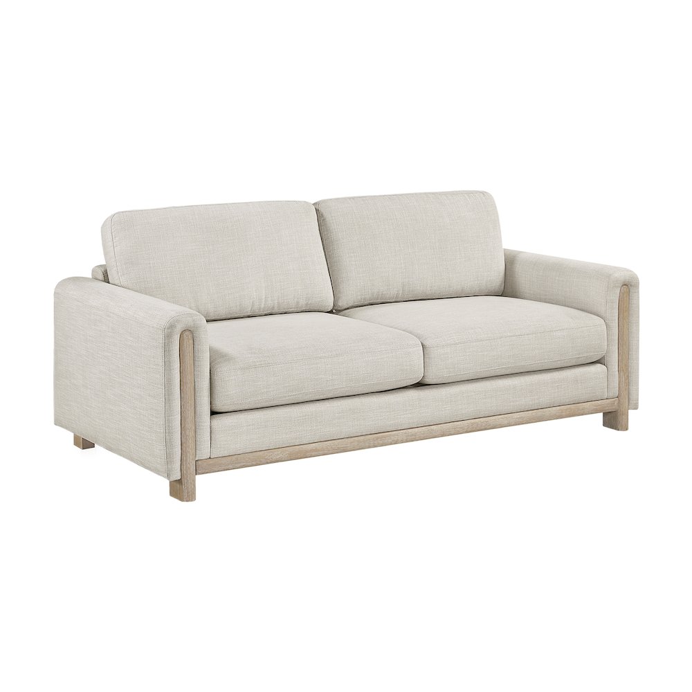 Echo Textured Sofa in Beige. Picture 1