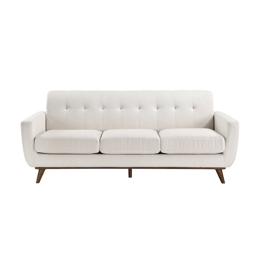 Martina Textured Sofa in Beige. Picture 4