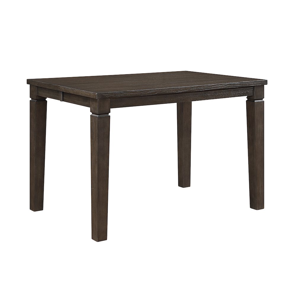 Victoria Asian Hardwood 6pcs Counter Height Dining Set in Dark Espresso. Picture 3