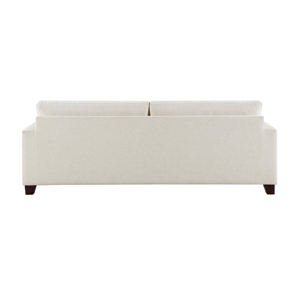 Zeke Textured Sofa in Ivory. Picture 3