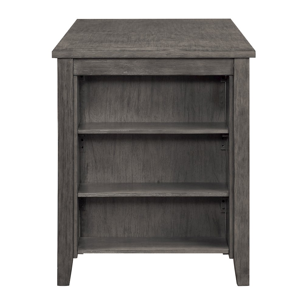 Timbre Wood Counter Height Dining Table in Gray. Picture 5