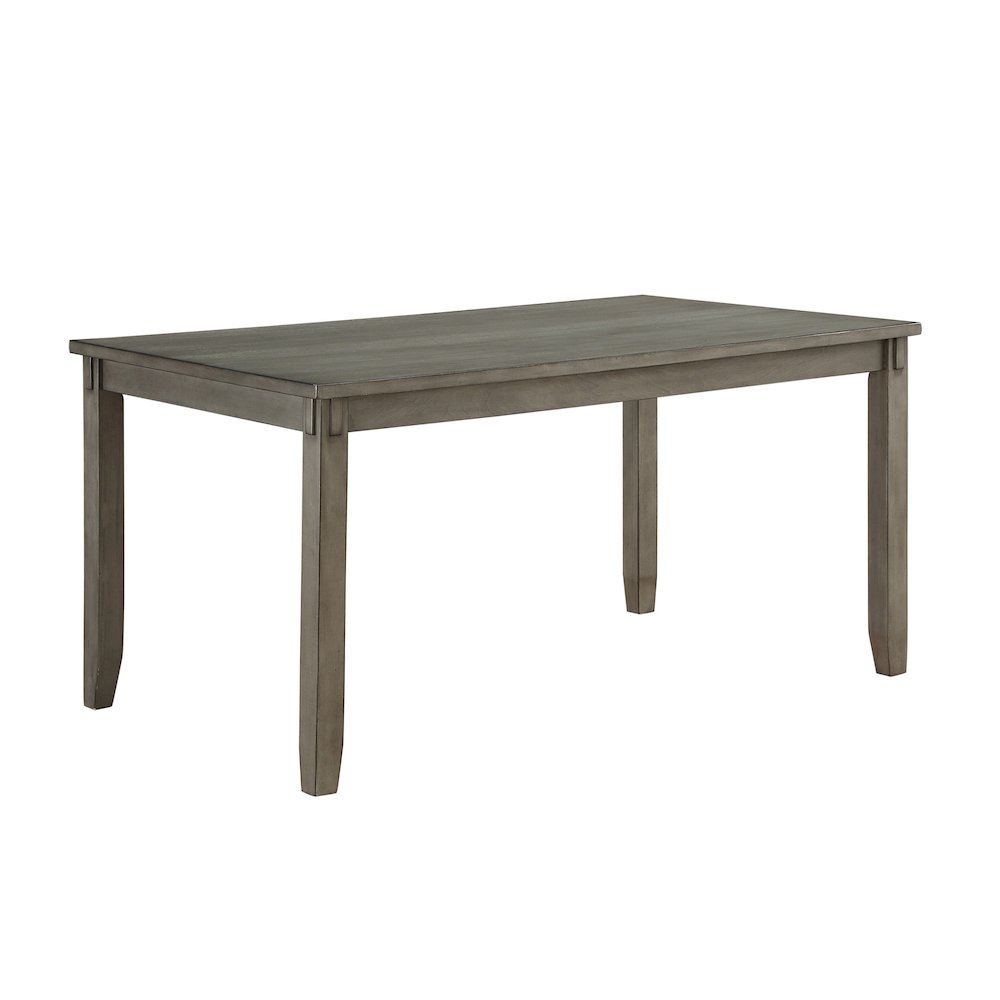 Holders Asian Hardwood 6-Piece Pack Dinette Set in Gray. Picture 2
