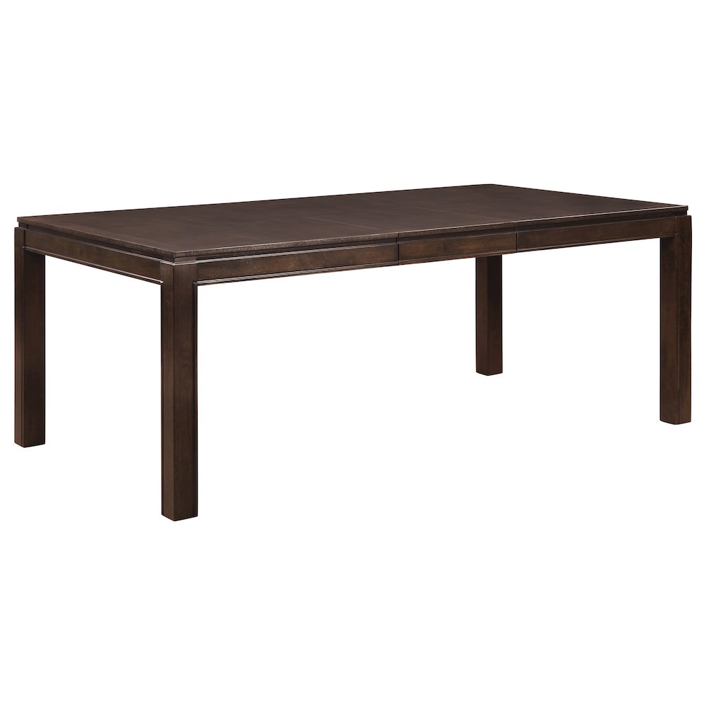 Kavanaugh Wood Dining Room Table in Dark brown. Picture 1