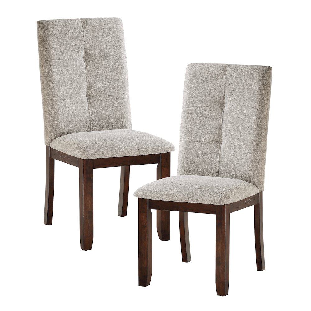 Binghampton Wood Dining Room Side Chair, set of 2 in Moonstone. Picture 5