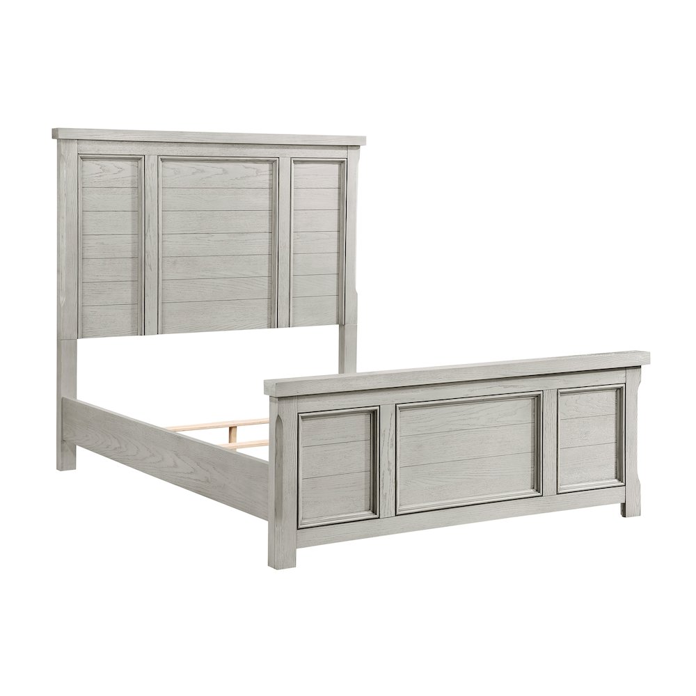 Providence Acacia Queen Bed in Antique White. Picture 2