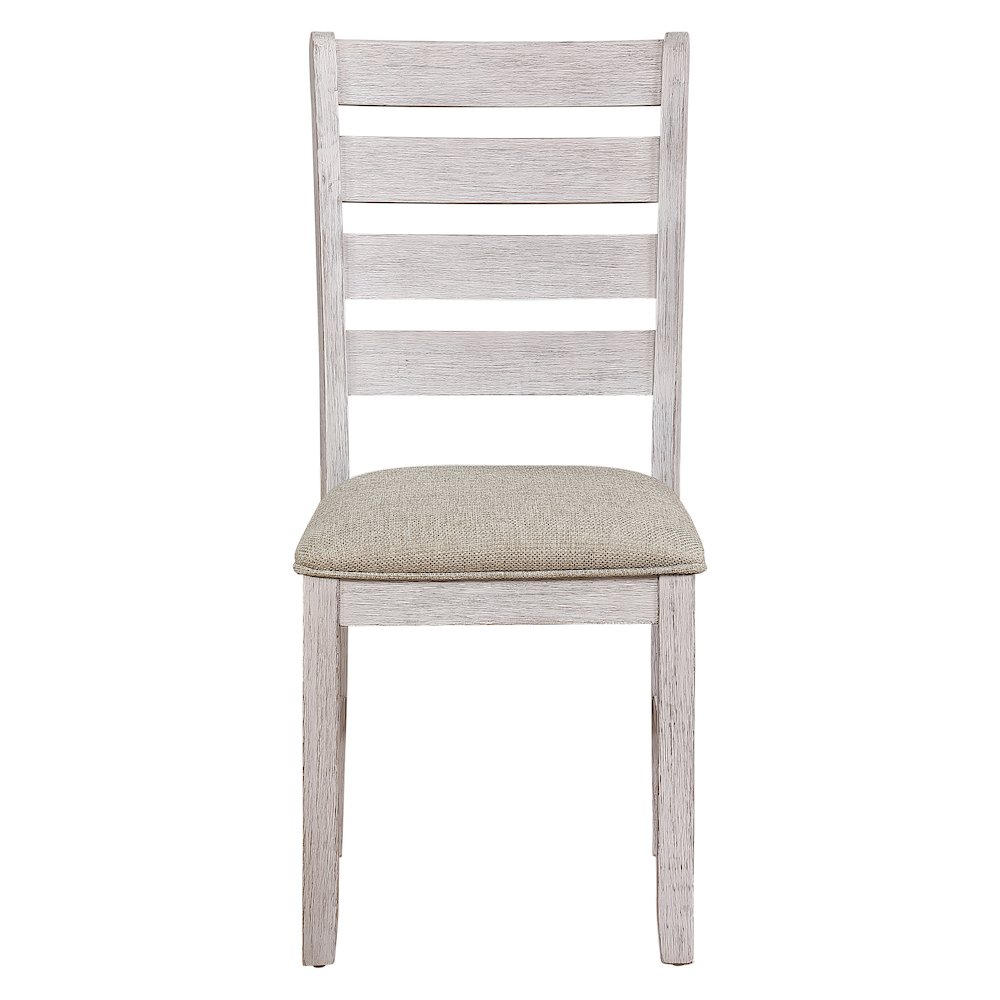 Ithaca Wood Dining Room Side Chair, set of 2 in Brown. Picture 3