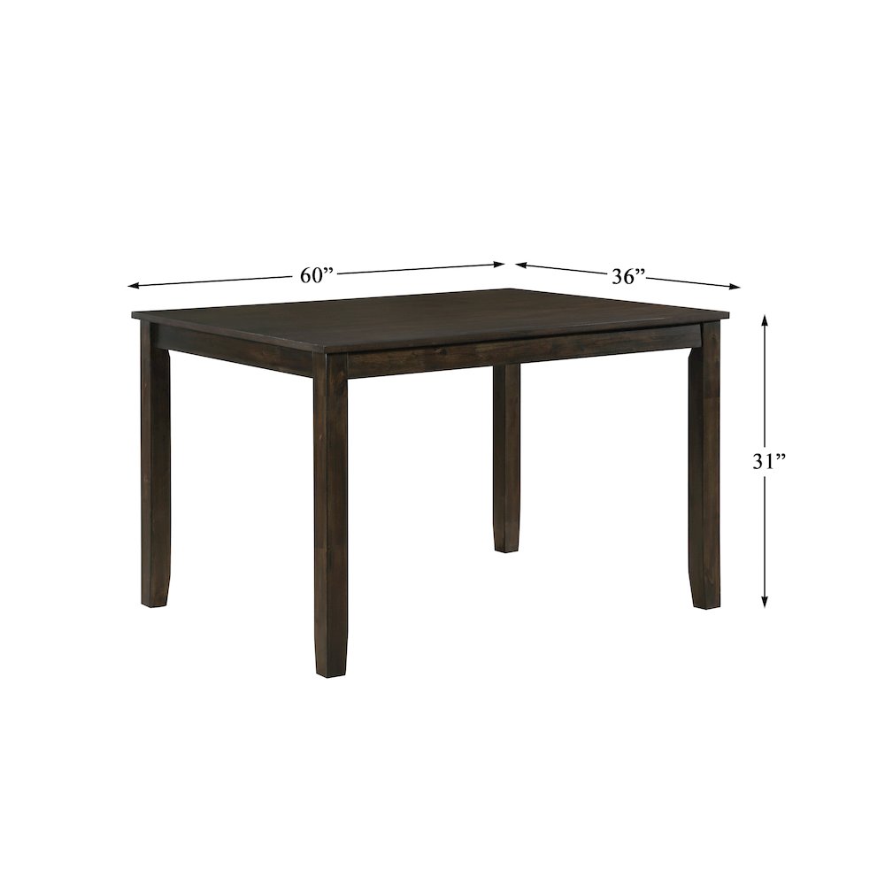 Challis Textured Dining Room Set (set of 7) in Beige. Picture 3