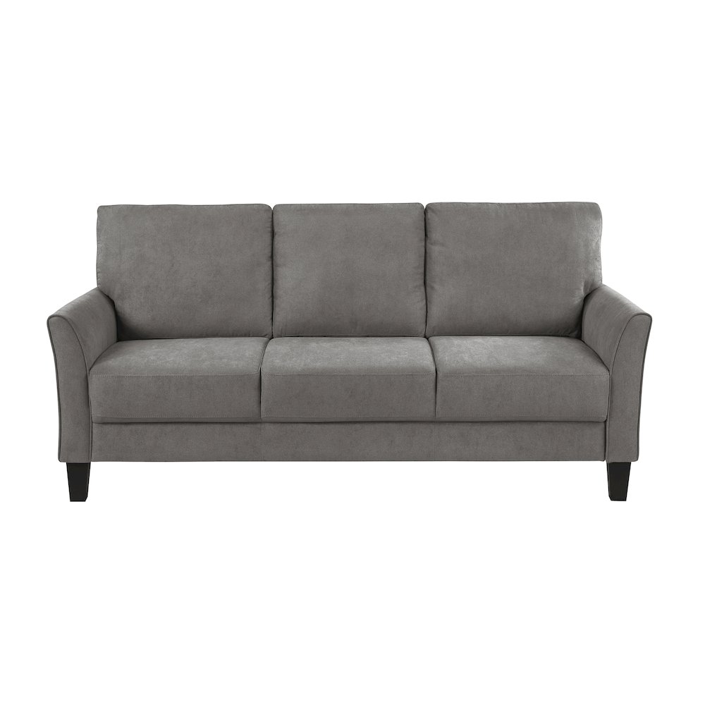 Aliana Textured 3pc Set: Sofa, Loveseat, Chair in Chocolate. Picture 13