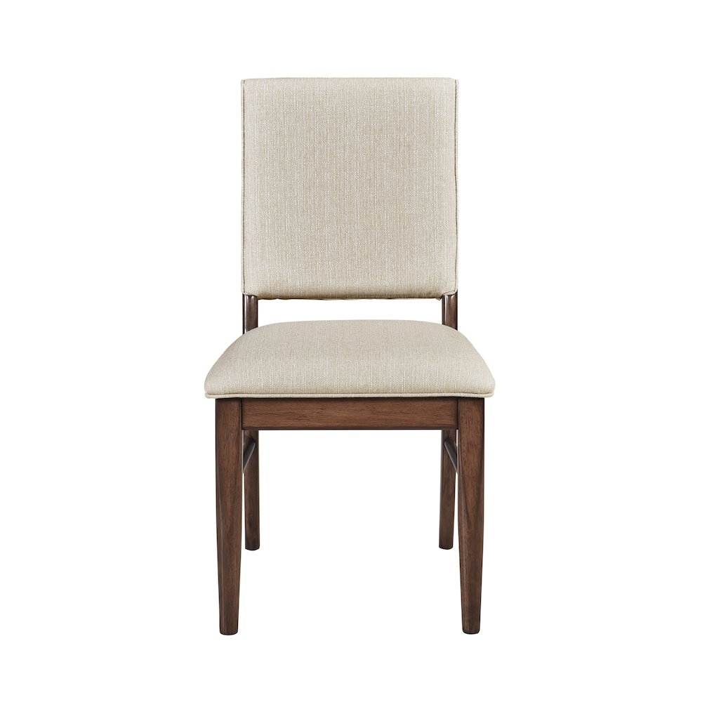Monroe Textured Dining Side Chair, Set of 2 in Cream. Picture 6
