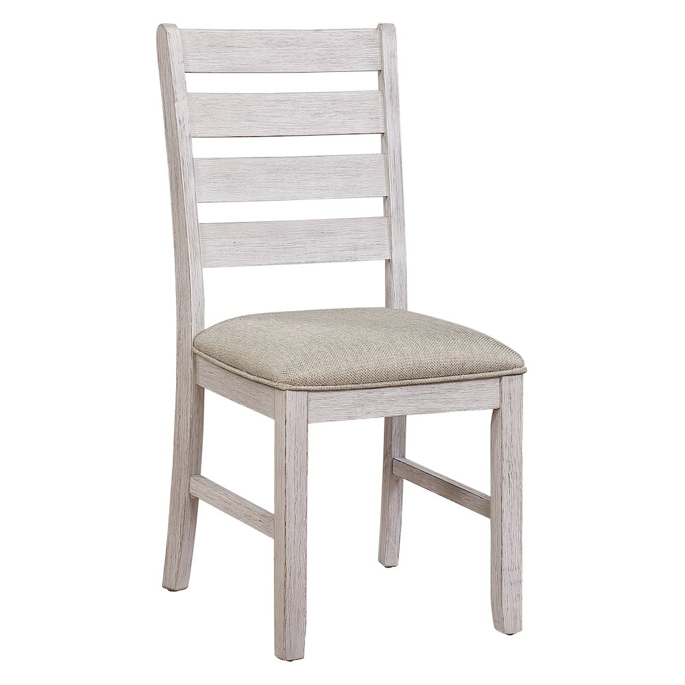 Ithaca Wood Dining Room Side Chair, set of 2 in Brown. Picture 1