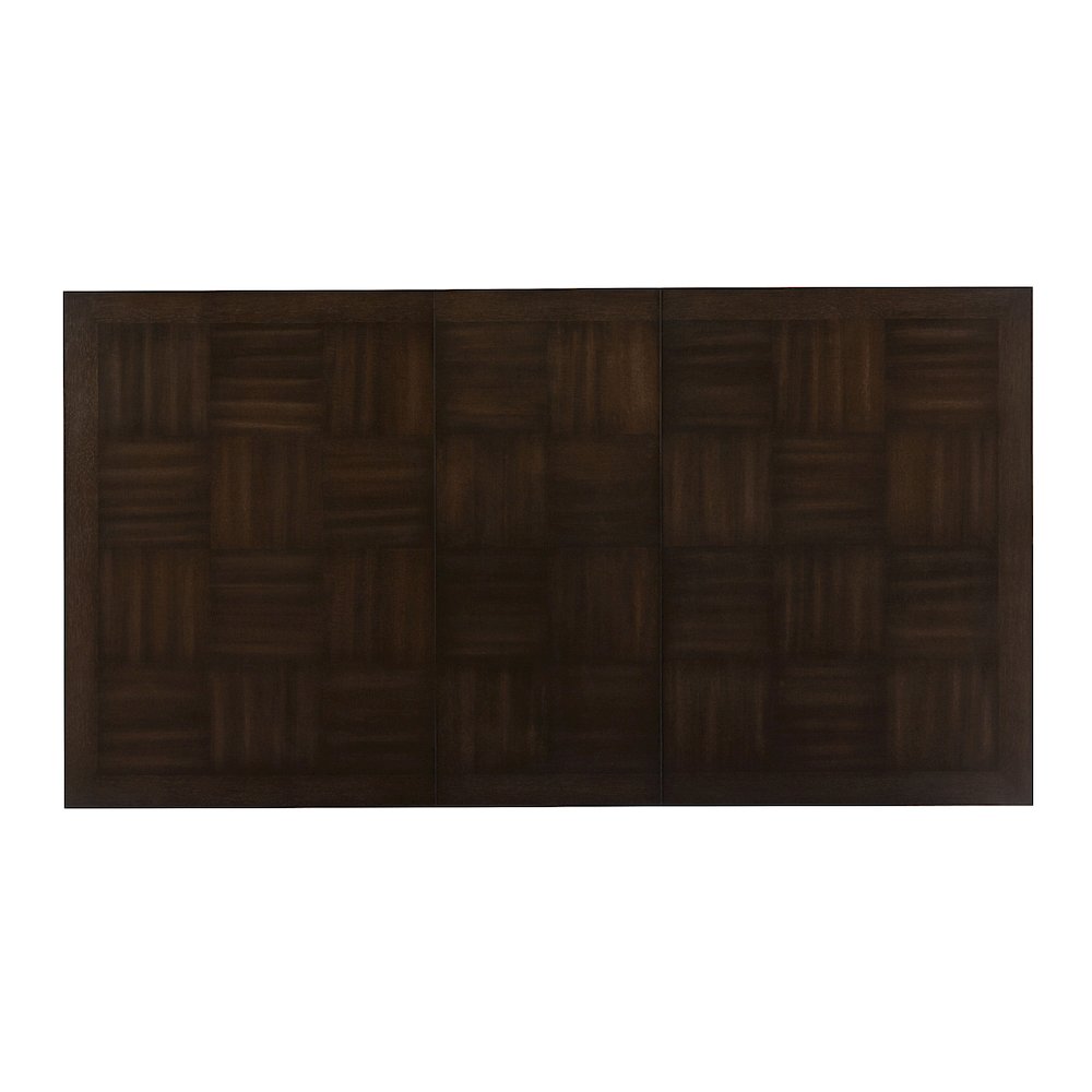 Kavanaugh Wood Dining Room Table in Dark brown. Picture 5