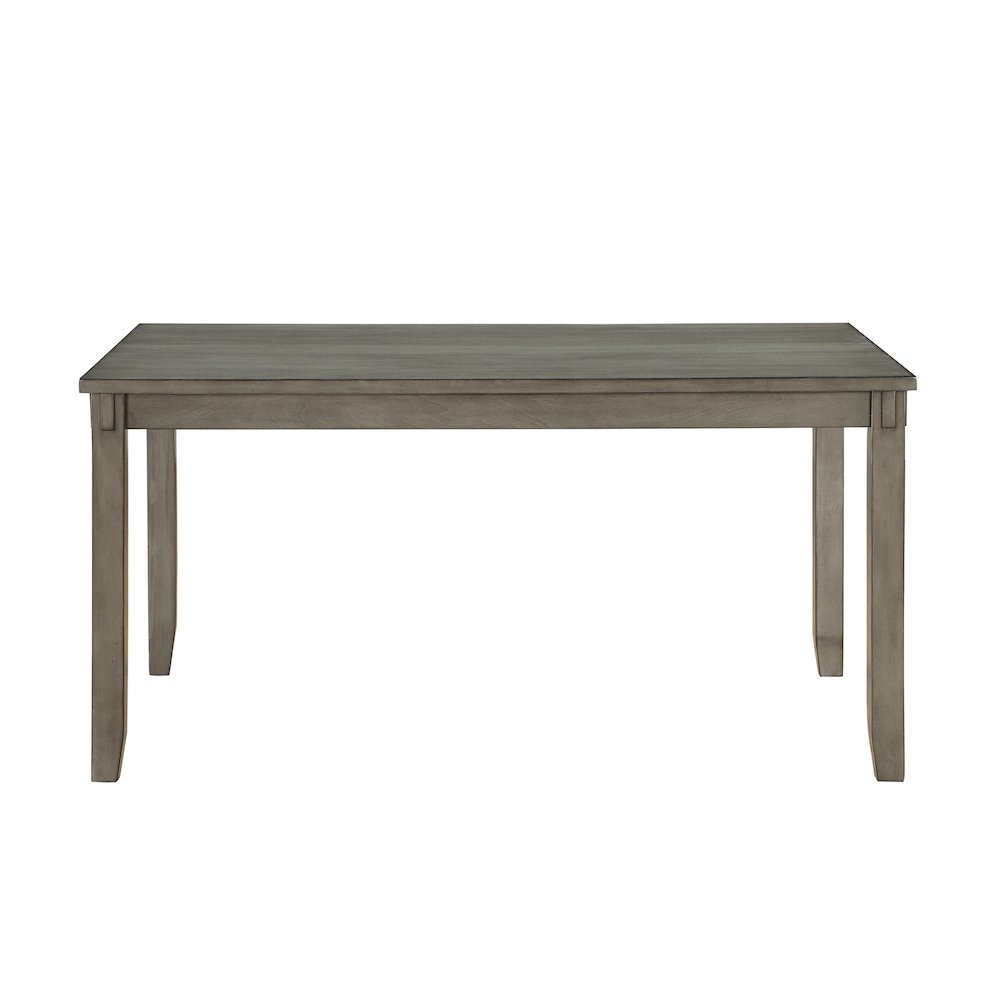 Holders Asian Hardwood 6-Piece Pack Dinette Set in Gray. Picture 6