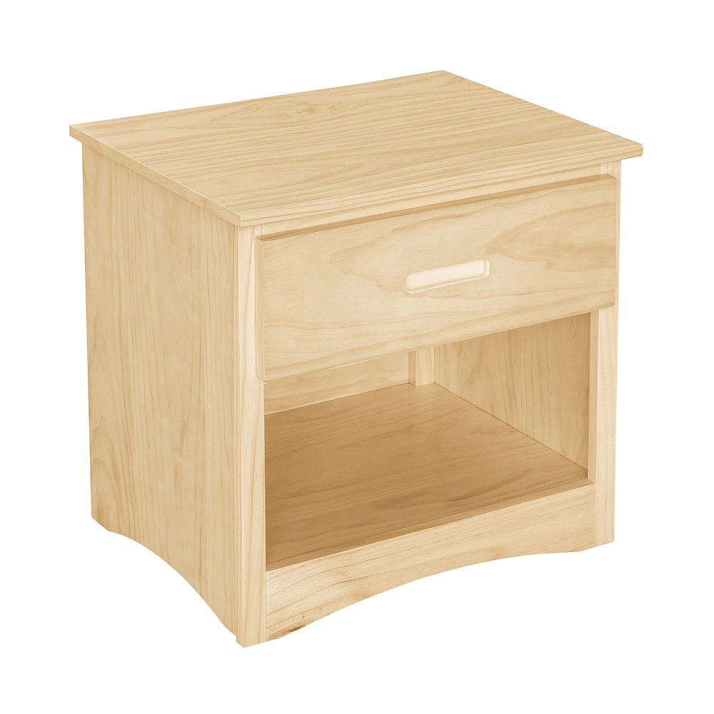 Bartly Pine Night Stand in Natural Pine. Picture 1