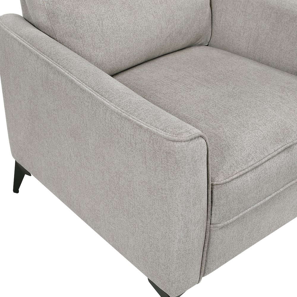 Tellot Microfiber Chair in Tan. Picture 9