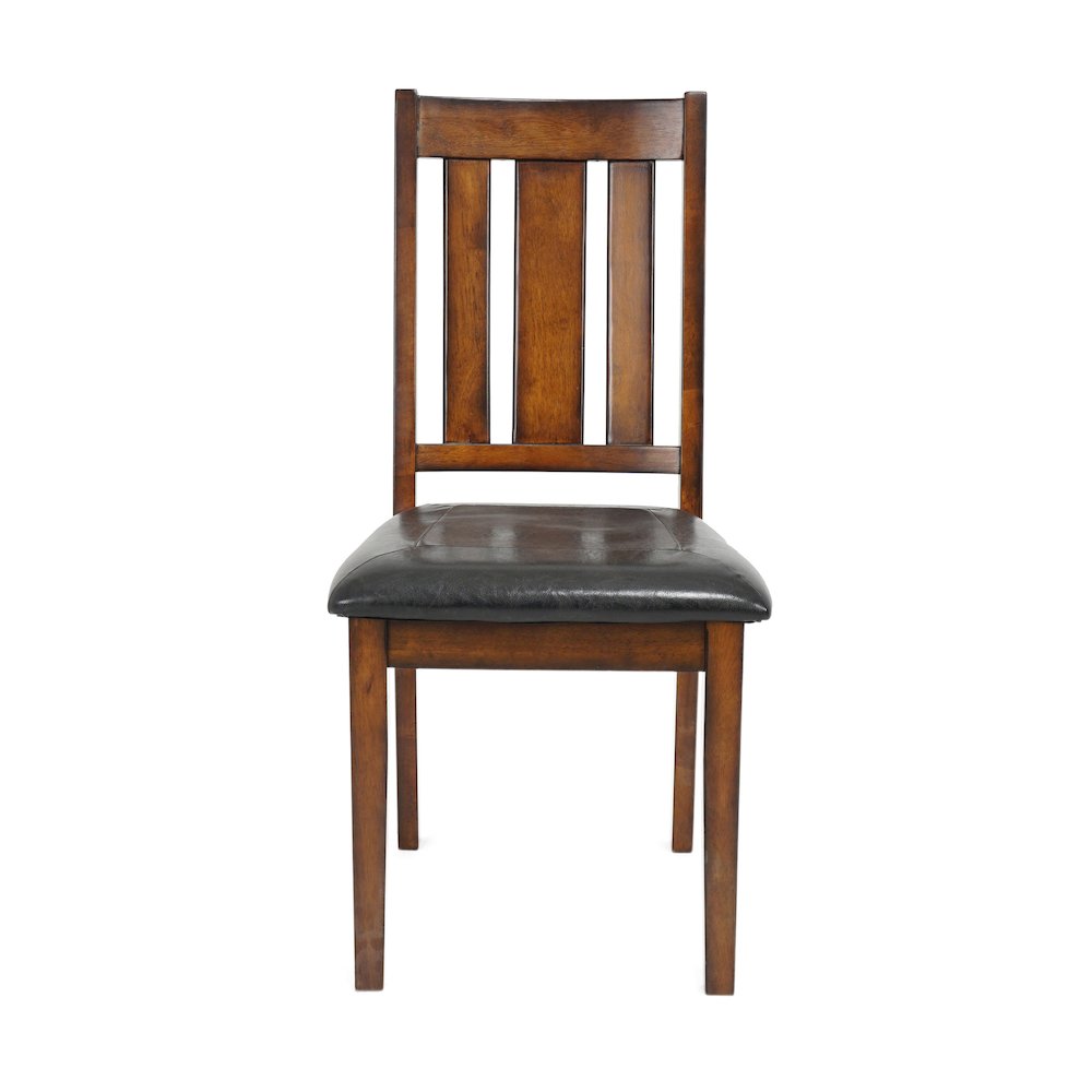 Delmar Asian Hardwood 6-Piece Pack Dinette Set in Espresso. Picture 7