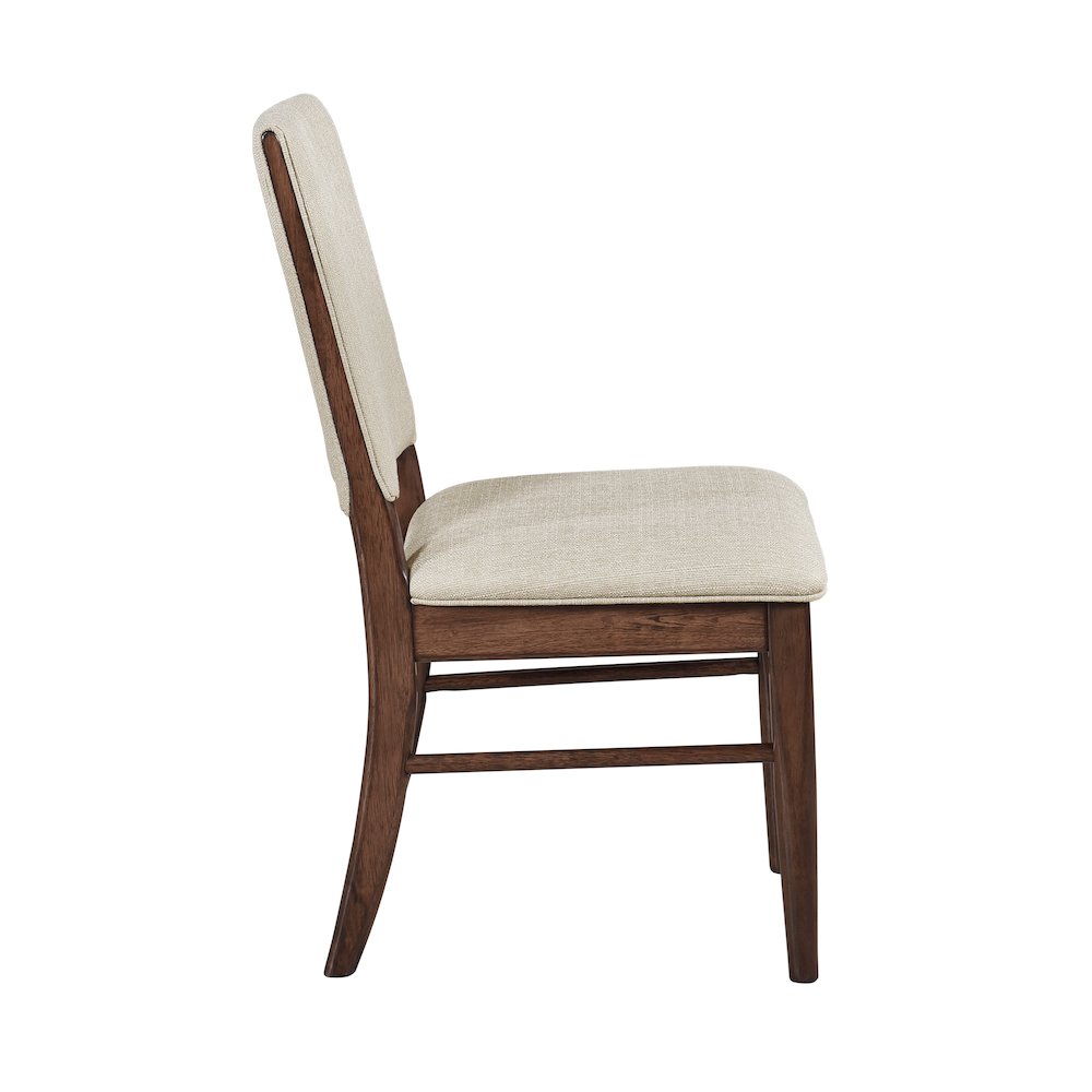 Monroe Textured Dining Side Chair, Set of 2 in Cream. Picture 8