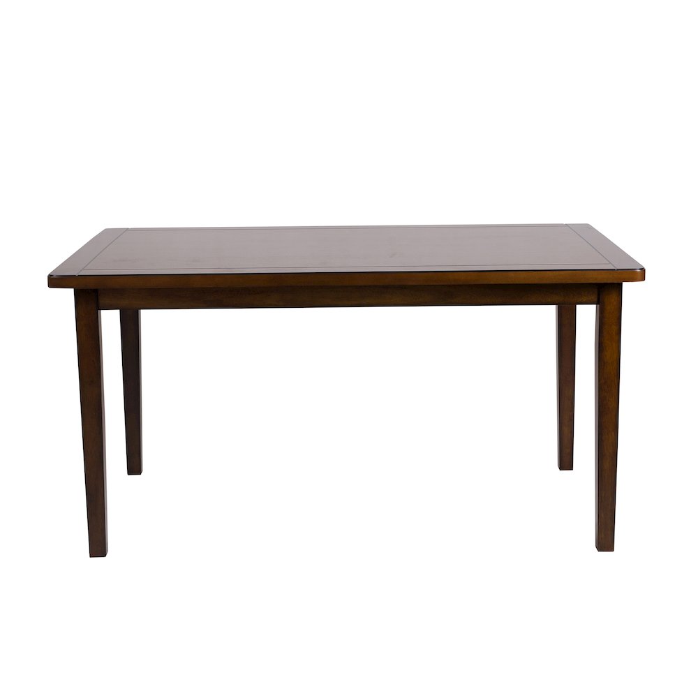 Delmar Asian Hardwood 6-Piece Pack Dinette Set in Espresso. Picture 6