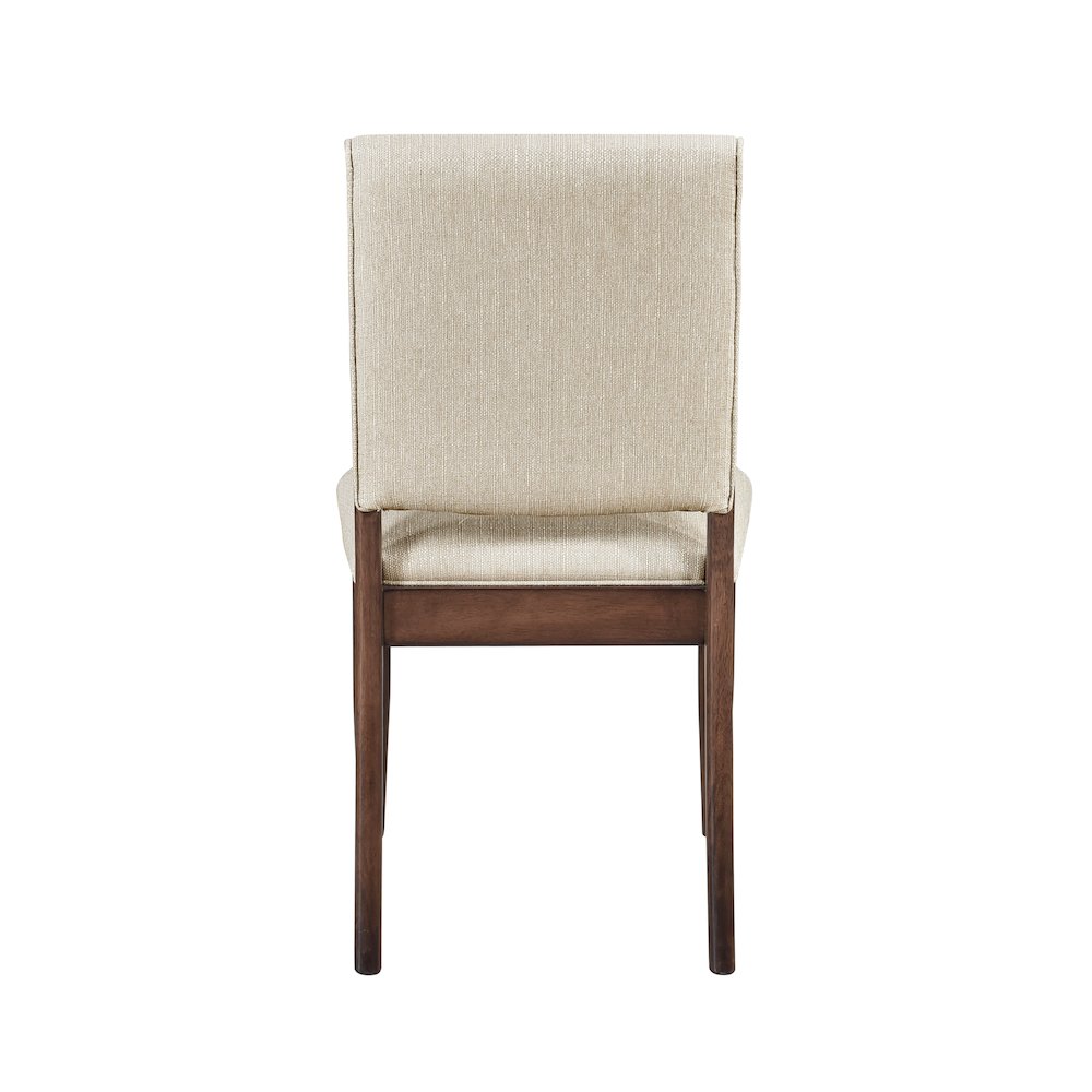 Monroe Textured Dining Side Chair, Set of 2 in Cream. Picture 5