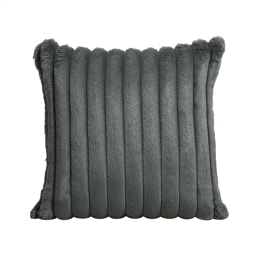 Tomball Corduroy Oversized Chaise Lounge in Dark Gray. Picture 10