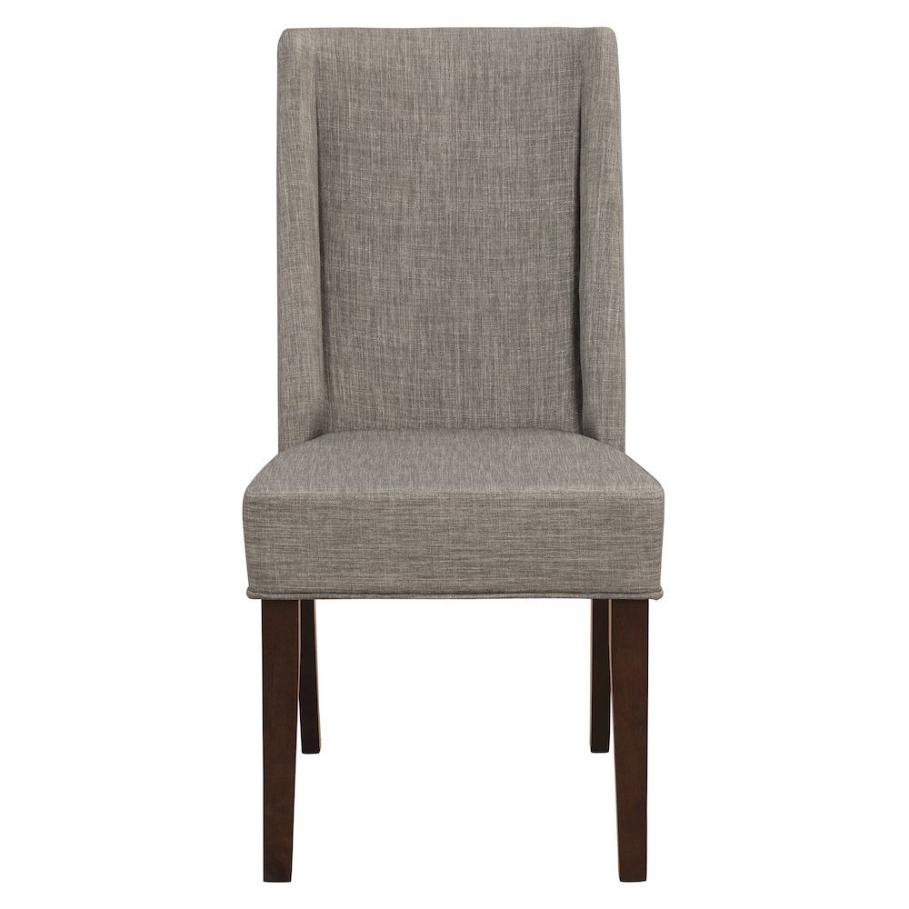 Kavanaugh Wood Dining Room Side Chair, set of 2 in Gray. Picture 3